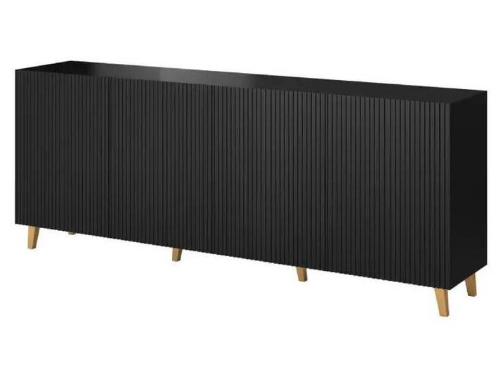 Commode Cama PAFOS 200x42x82 noir mat