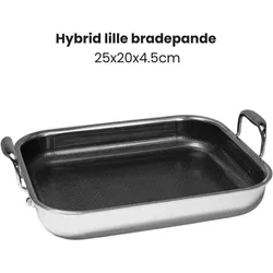 Sobczyk - Hybrid Small Roasting Pan - 25×20×4.5 cm, Pfanne + Kochtopf