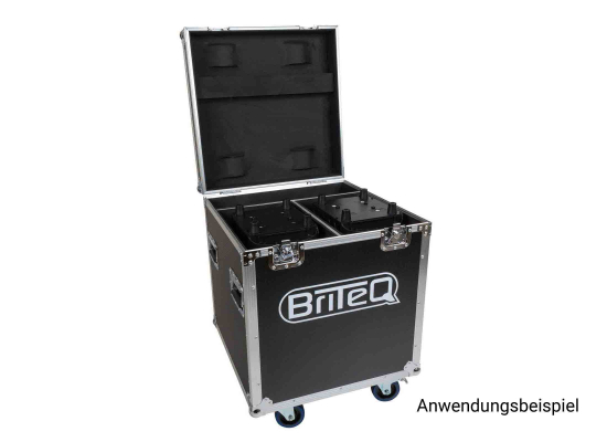 Briteq Case für 2x JB Systems VANTA Spot / Beam Moving Head, schwarz