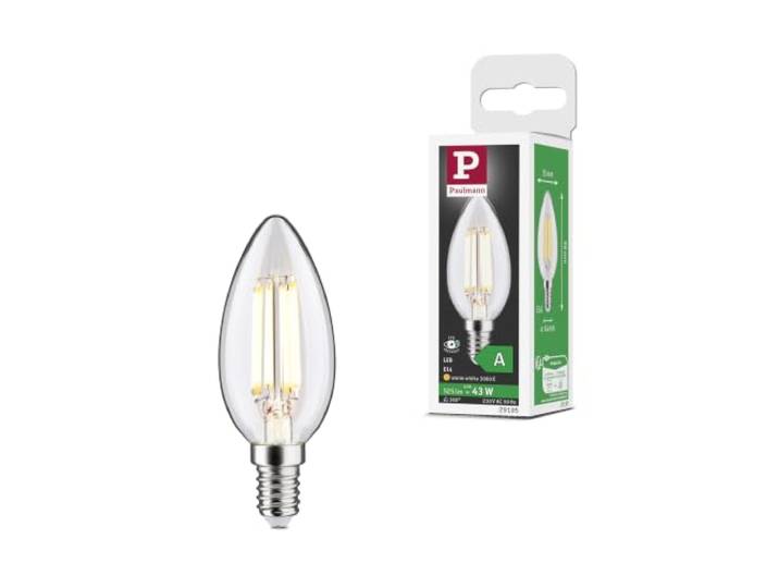 Paulmann LED Efficient-Line Kerze E14 525lm 2,5W 3000K klar