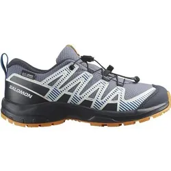 SALOMON Kinder Trekkinghalbschuhe SHOES XA PRO V8 WP J Grisai/Dark B/Turme, Größe 38 in Grau Grau