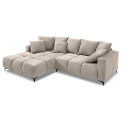 filippo Ecksofa Cleo Stoff Beige