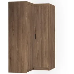 ECKSCHRANK Elena mit 2 Türen, 95x95 cm, Eiche Lefkas