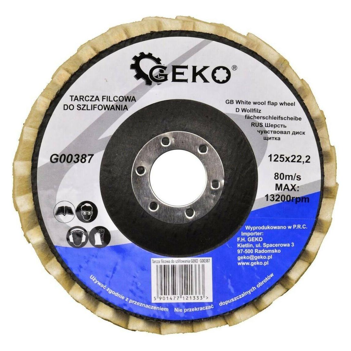 GEKO Flügelschleifscheibe, 125 mm (G00387)