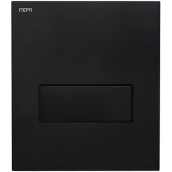 Mepa Urinal-Betätigungsplatte MEPA Orbit Kunststoff Mattschwarz, 421139 421139