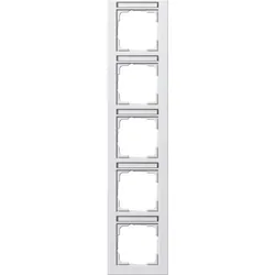 Gira Abdeckrahmen 5f. rws/matt 111522