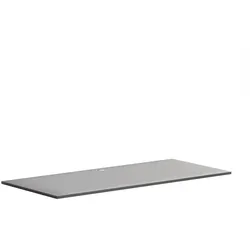 Separate Tischarbeitsplatte BLOCK, 1800 x 800 x 25 mm, Graphit