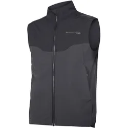 Endura, Herren, Velojacke, MT500 Spray Weste (M), Schwarz, M
