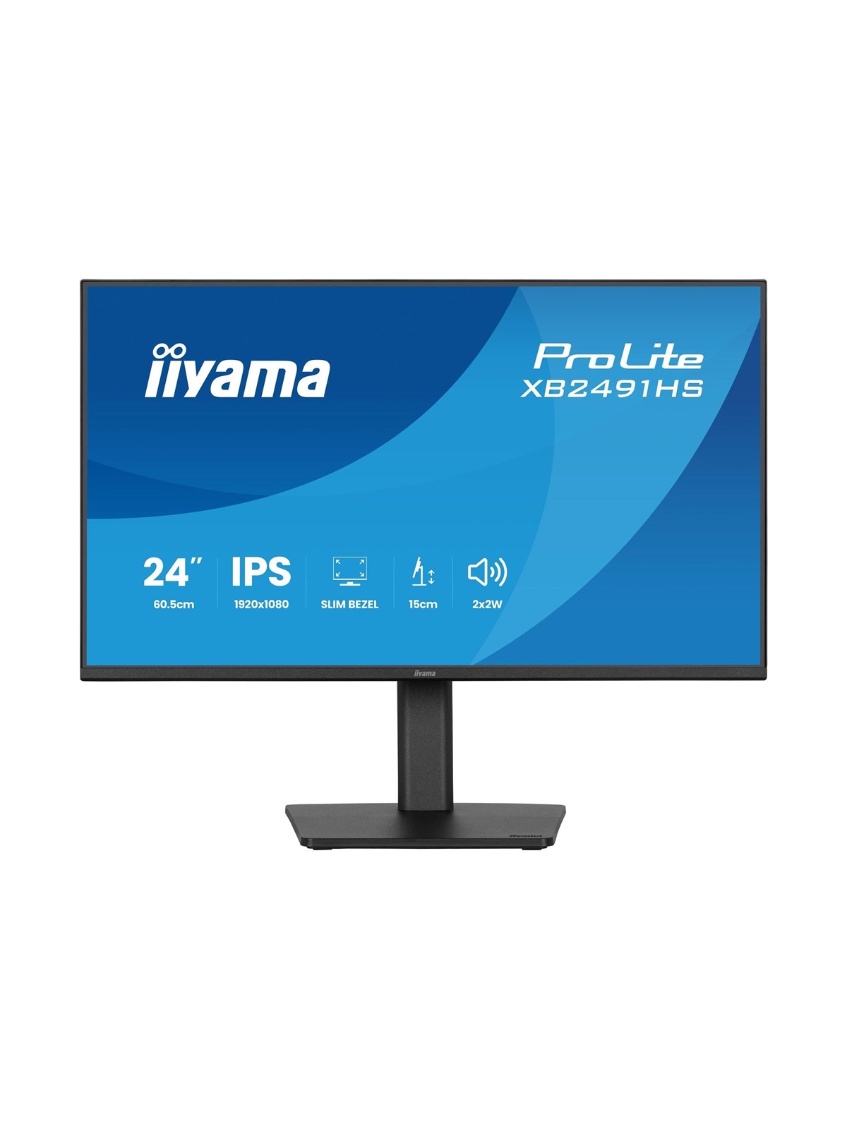24" iiyama ProLite XB2491HS-B1 - LED monitor - Full HD (1080p) - 24"