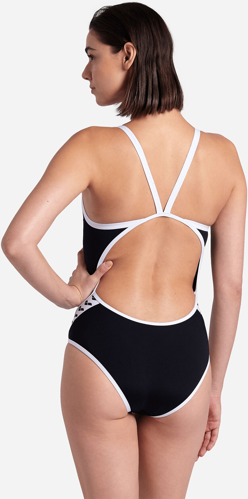 Arena Icons Super Fly Back Solid W - Costume Piscina - Donna - Nero 44