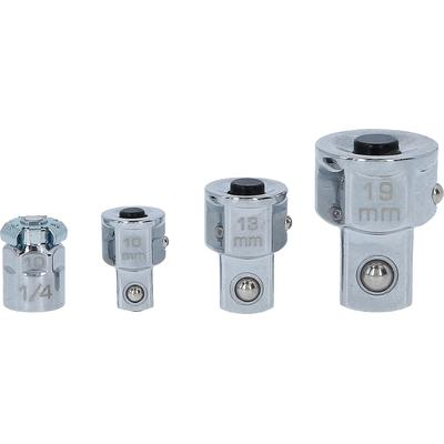 Ks Tools GEARplus Stecknuss-Adapter-Satz, metrisch, 4-tlg [Hersteller-Nr. 503.4286]