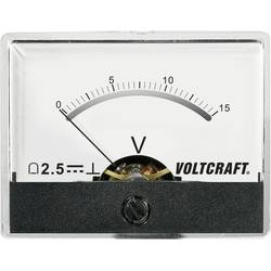 VOLTCRAFT AM-60X46/15V/DC AM-60X46/15V/DC Einbau-Messgerät AM-60X46/15V/DC 15 V Drehspule