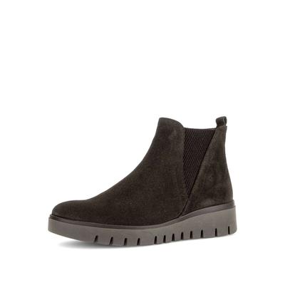 Chelseaboots GABOR "Chelsea Boot", Damen, Gr. 38, braun, Schuhe Chelseaboots