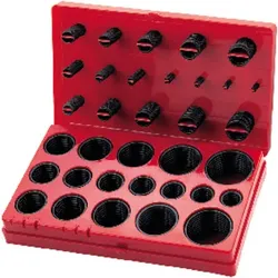 Industrie O-Ring Set/BOX HNBR 70, 3-44mm metrisch - schwarz