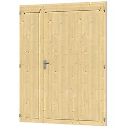 Skan Holz Doppeltür für Carports