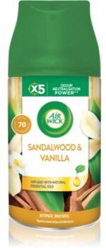 Air Wick Freshmatic Vanilla & Sandalwood ambientador recarga 250 ml. Freshmatic Vanilla & Sandalwood
