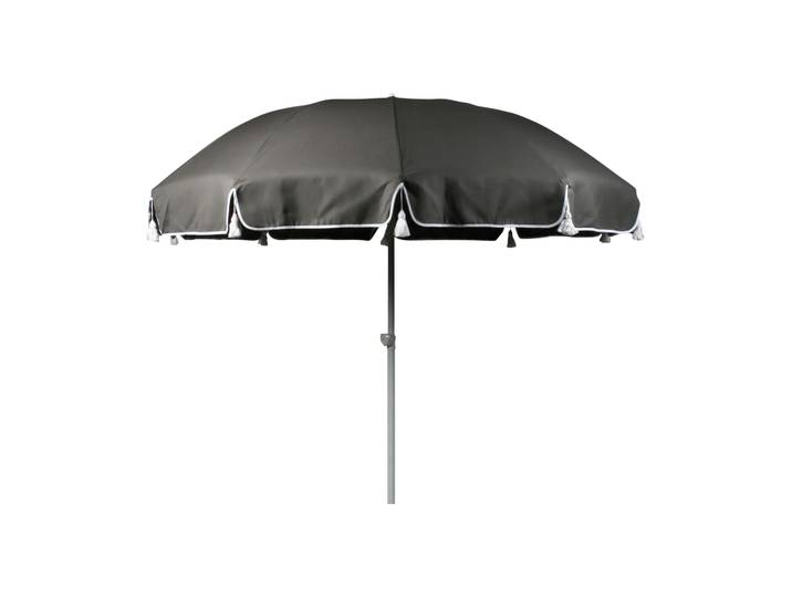 Fri Form Parasol 90 Gris, Ø220 cm