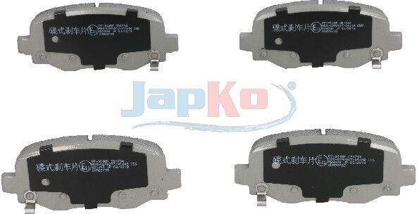 Japko Bremsbelagsatz, Scheibenbremse 51914 Hinterachse Für Chrysler Jeep (Gac Fca) Fiat / Lancia