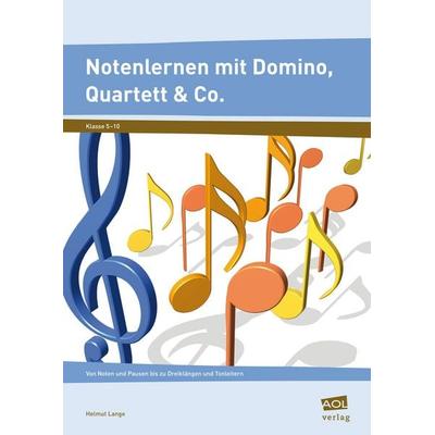 Notenlernen mit Domino, Quartett & Co., Geheftet von Helmut Lange, Scolix in der AAP Lehrerwelt GmbH, 978-3-403-19959-5