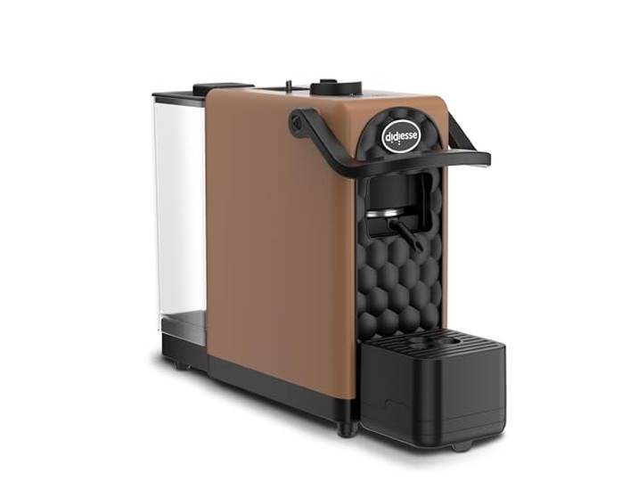 Didiesse Kaffeemaschine, Espressomaschine DarkSide - Intensiver und aromatischer Kaffee, ohne auf Funktionalität und Design, Tank 1,3 l, geringer Verbrauch (650 W), kompakt und leicht - Farbe Bronze