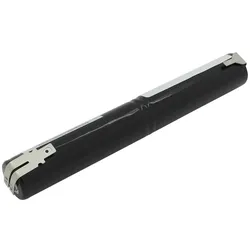Notleuchtenakku NiMH 2,4V 3600mAh L1x2 5/4A mit Faston-Anschluss ersetzt Zumtobel 59009220