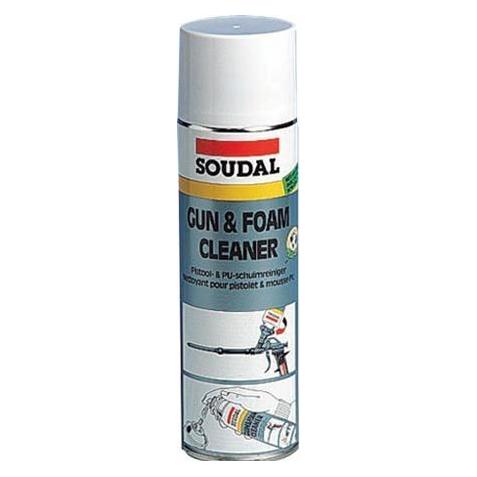 Soudal Rensevaeske GUN & FOAM CLEANER er klar til brug. Rengøring af skum pistoler og skum res (106310)