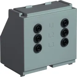 Hager Messgerätehalter kurz 3phasig FV+ Gr.1-3