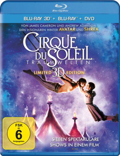 Andrew Adamson - Cirque du Soleil: Traumwelten - Limited 3D Edition (+ Blu-ray + DVD) [Blu-ray 3D] - Preis vom 09.10.2026 07:28:09 h