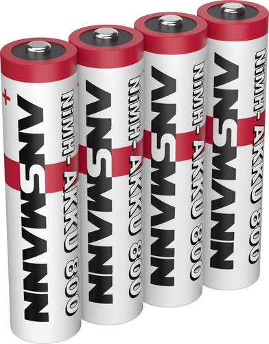 Ansmann Micro (AAA)-Akku NiMH 800 mAh 1.2V 4St.