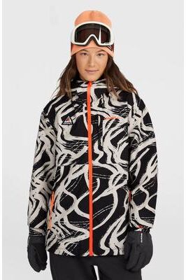 O'Neill s Fwc Play Park Snow Jacket in White Snow, Size XL, Polyester