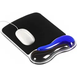 Kensington Mousepad mit Handgelenkauflage schwarz, blau