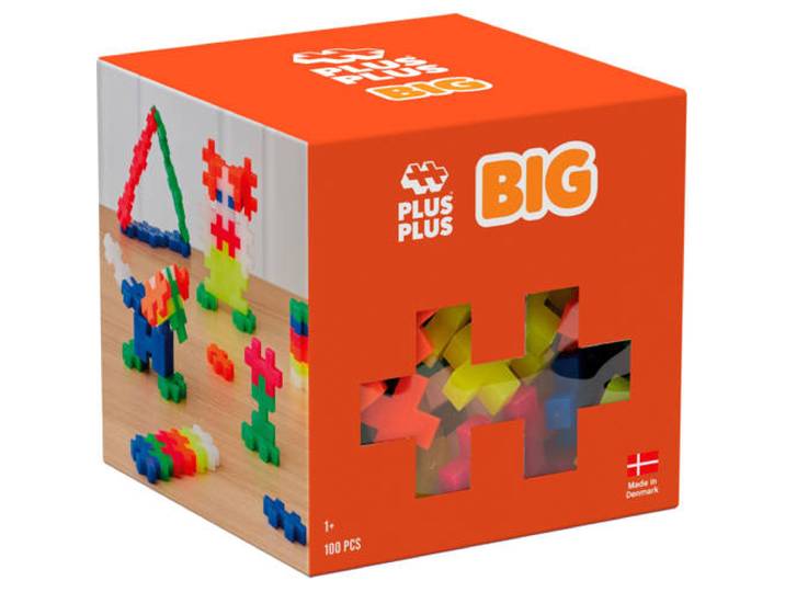 Plus-Plus Neon BIG 100 stuks - 3411