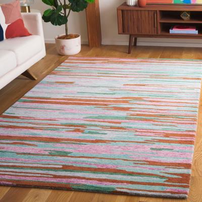 SAFAVIEH Handmade Bellagio Suhayr Contemporary Wool Rug