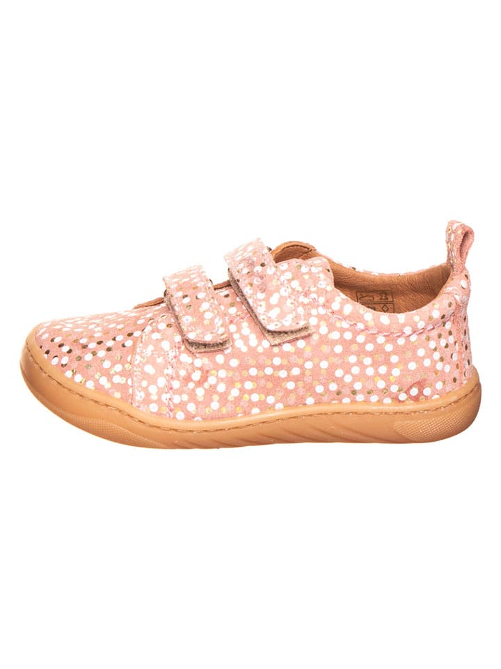 POM POM Leder-Sneakers in Apricot - 30