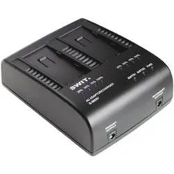Swit S-3602V 2x2A DV charger compatible to JVC BN-VF series (Kamera Akku Ladegerät), Kamera Stromversorgung