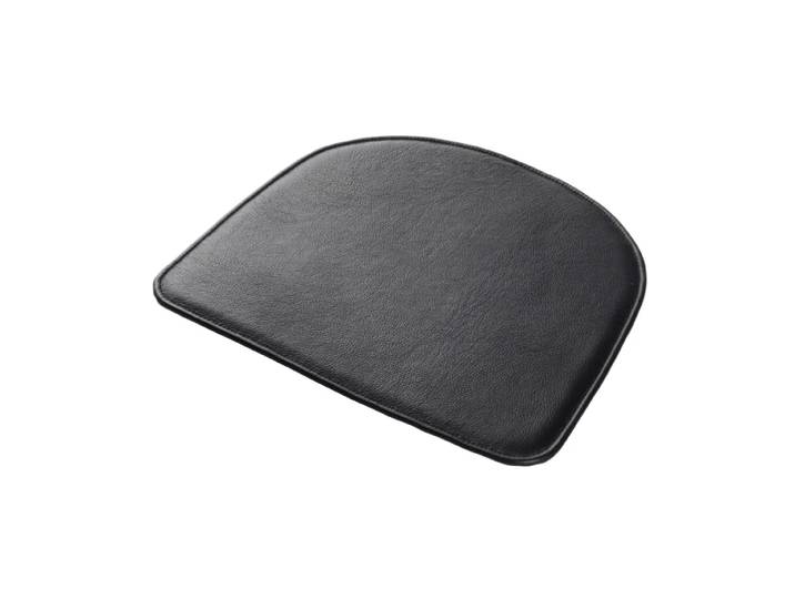 FDB Møbler Coussin d assise R5 Nøje J48 Black leather'