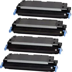 4 Kompatible Toner ersetzt Canon 711 Multipack KCMY