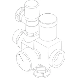 BOSCH Ersatzteil TTNR: 8733703258 Sicherheitsgruppe G12,5 bar"