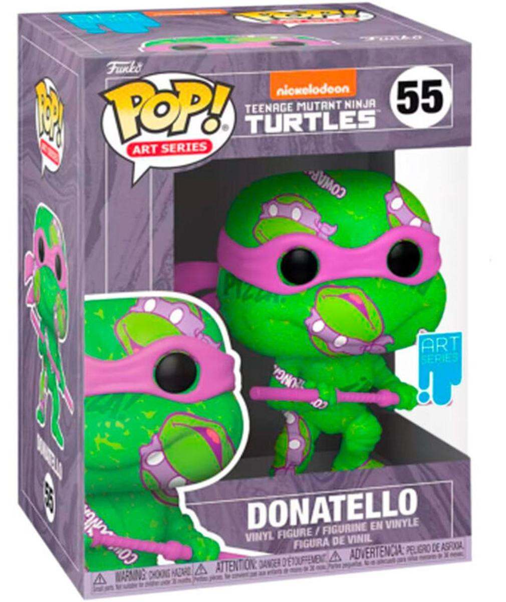 Funko Pop! Donatello 55 Special Edition Art Series Turteless Vinyl figuur