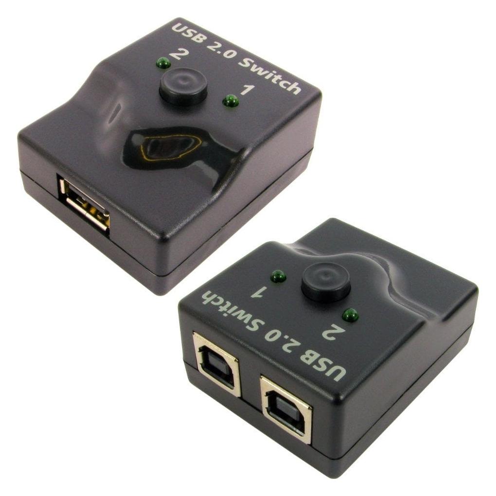 Cables Direct CDL 2 Port USB2.0 Mini Switch (USB 2.0) (NLUSB2-200)