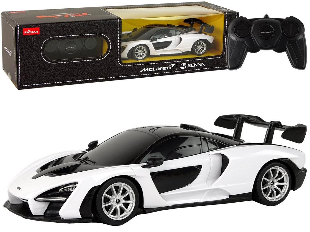 Rastar RC-auto McLaren Pilot op afstand bestuurbare auto wit 1:24