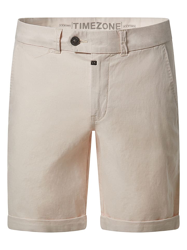 Timezone Chinoshorts "Janno" in Beige - W38