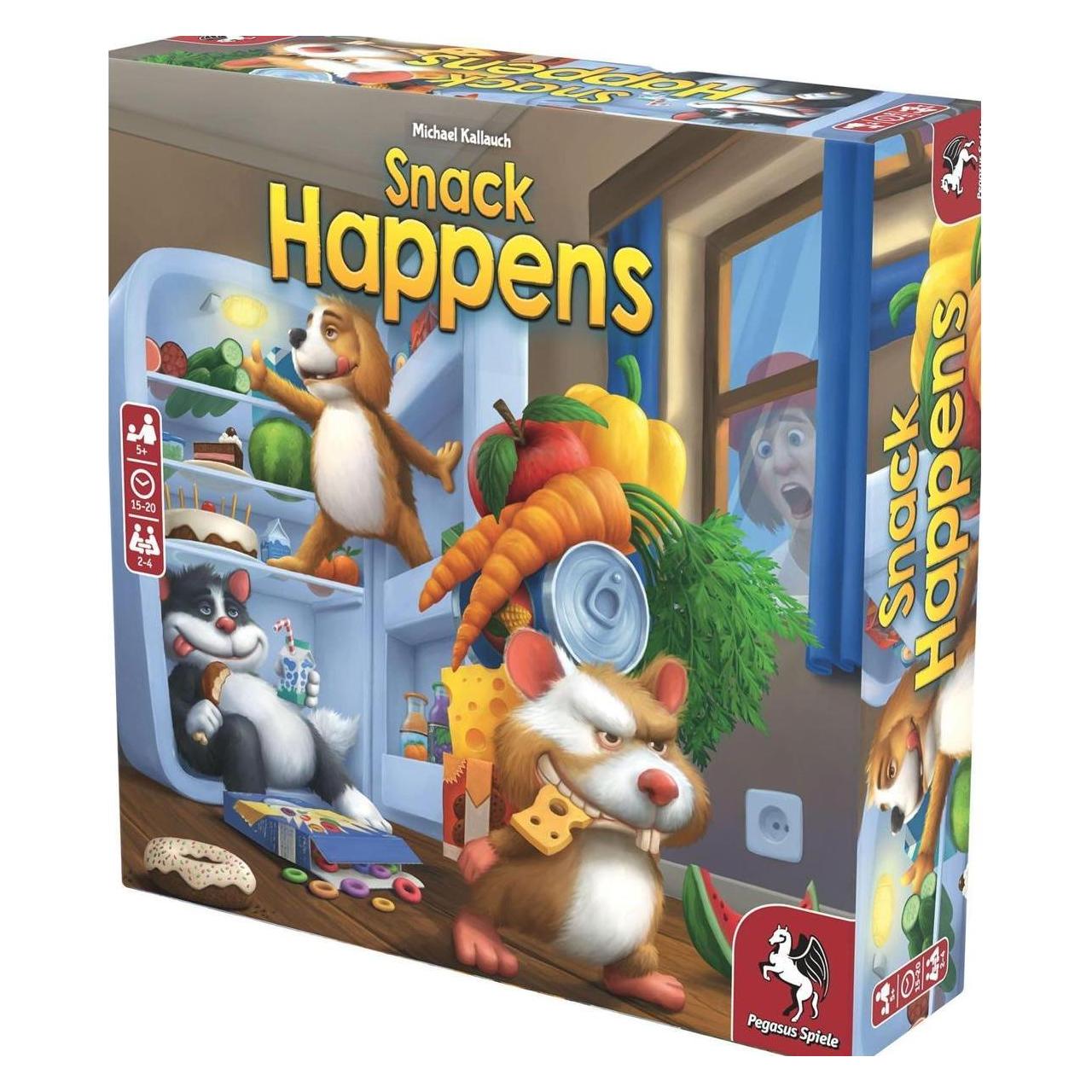Pegasus Snack Happens, d (Deutsch, 2 - 4 Spieler) (66030G)