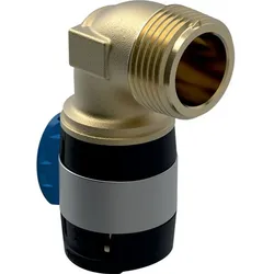 Geberit FlowFit Übergangsbogen 90 Grad mit bleifreier Rotguss 90 Grad 20mm-1/2"