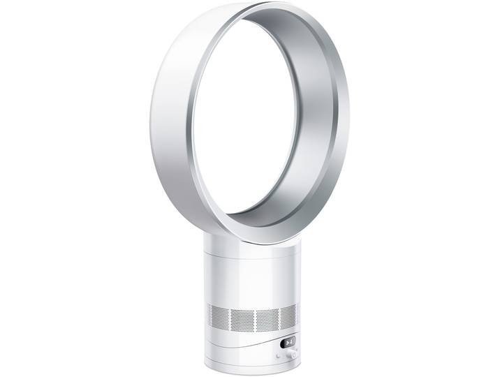 Tischventilator DYSON Dyson Cool CF1 Tischventilator, kraftvoll , weiß (weiß, silber), B:14,7cm H:55cm T:35,5cm, Ventilatoren, Tischventilator, Schneller, kühlender Luftstrom und dennoch flüsterleise.