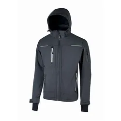 U-Power Softshell-Jacke Space - asphalt grey - M