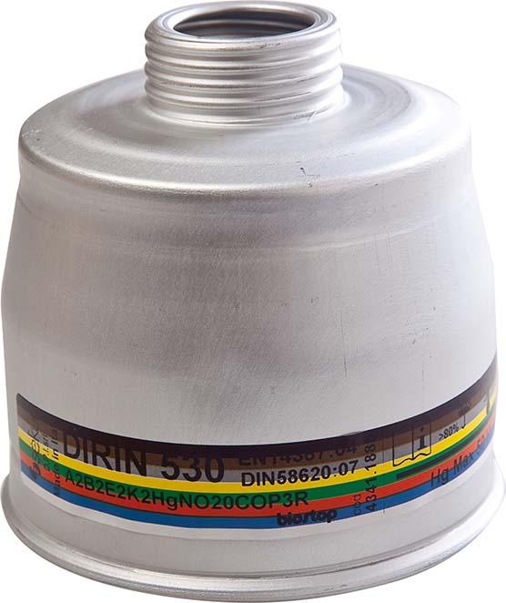 EDE Mehrbereichskombifilter EKASTU Safety ABEK2HgNO20COP3R D