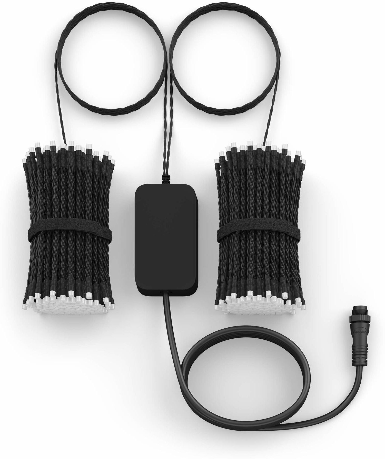 Philips HUE LED-Lichterkette "Hue Festavia, 40 m, 500 LEDs", bunt (weiß, neutral), Flammen 500 Stk., Gesamtlänge 44,4m, Lichterketten, LED-Lichterkette weiß, neutral Flammen 500 Stk., Gesamtlänge 44,4m