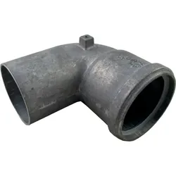 Wolf Bogen 90Gr für Abgasleitung DN63, für TGK