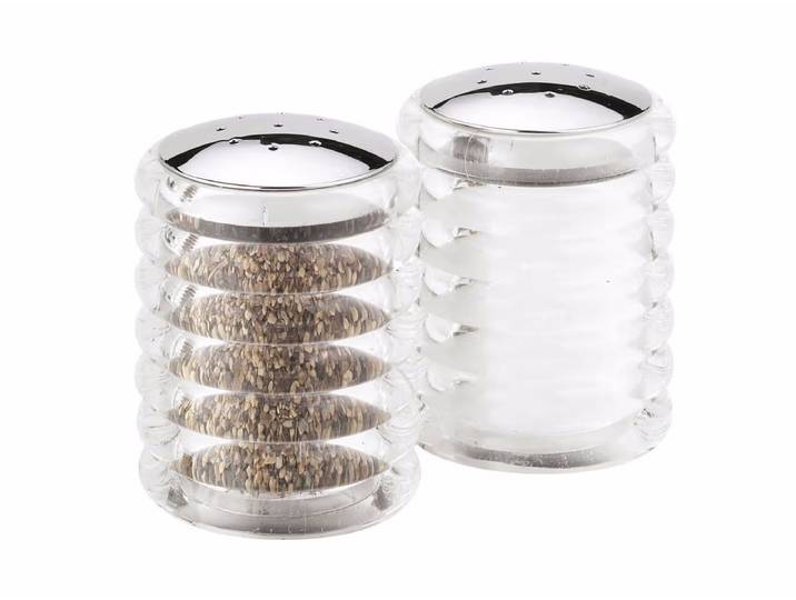 Cole Mason Acryl Streuer Mühle Küchenzubehör – Pfeffermühle/Salzmühle – transparent